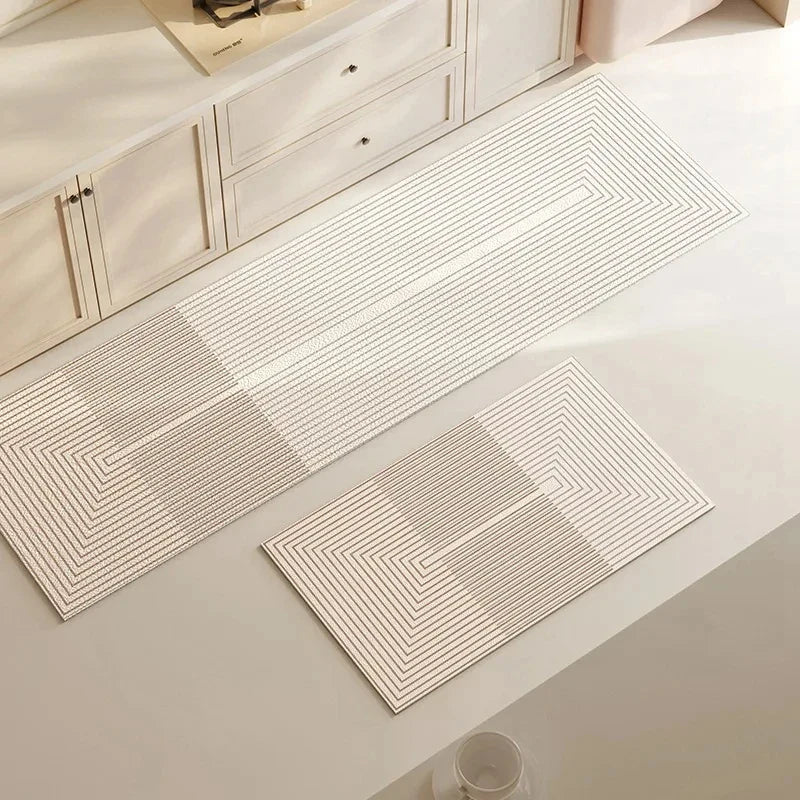 Antislip Keukenmat - Super Absorberend en Duurzaam - Minimalistisch Design voor Comfort en Veiligheid