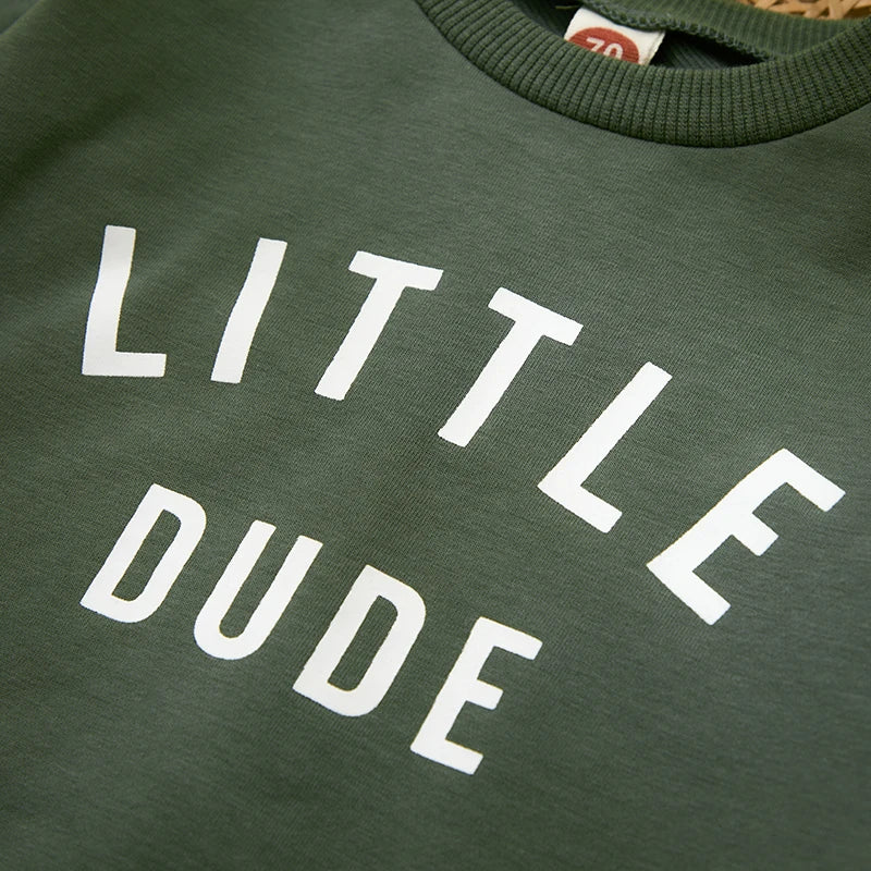 Mini Style | Stoere 'Little Dude' Set Katoen