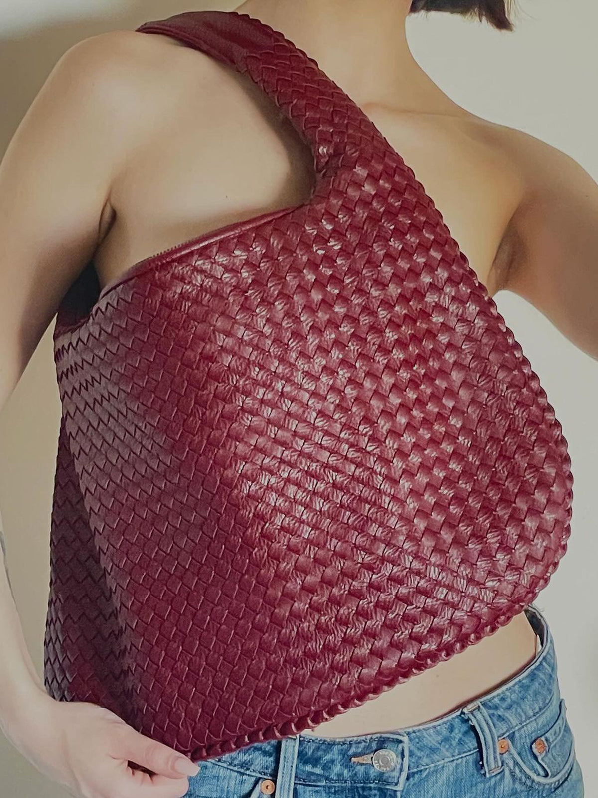 Gevlochten Handtas | Duurzaam Design - Perfect Voor Dagelijks Gebruik - Stijlvolle Look