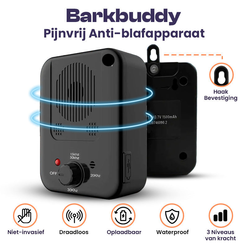Barkbuddy Pijnvrij Anti-blafapparaat