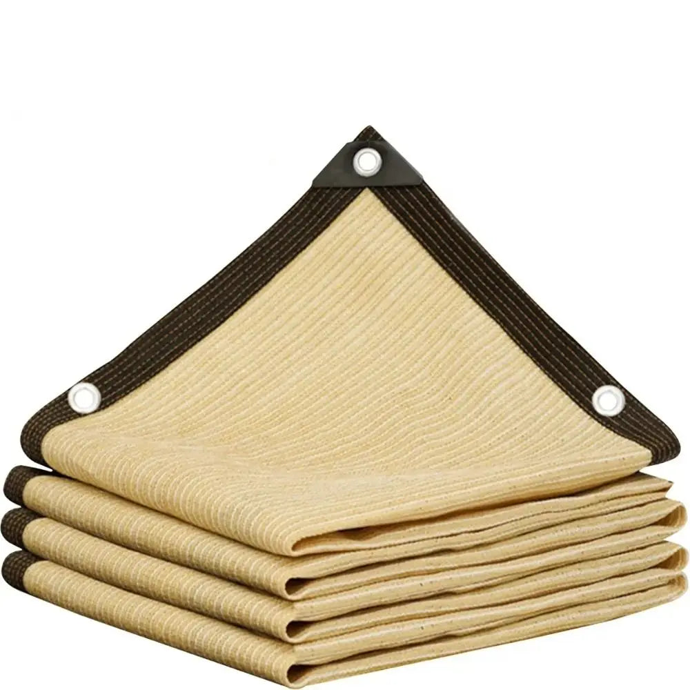 Schaduwdoek – 90% UV-bescherming met Duurzaam HDPE & Stevige Bevestigingsogen