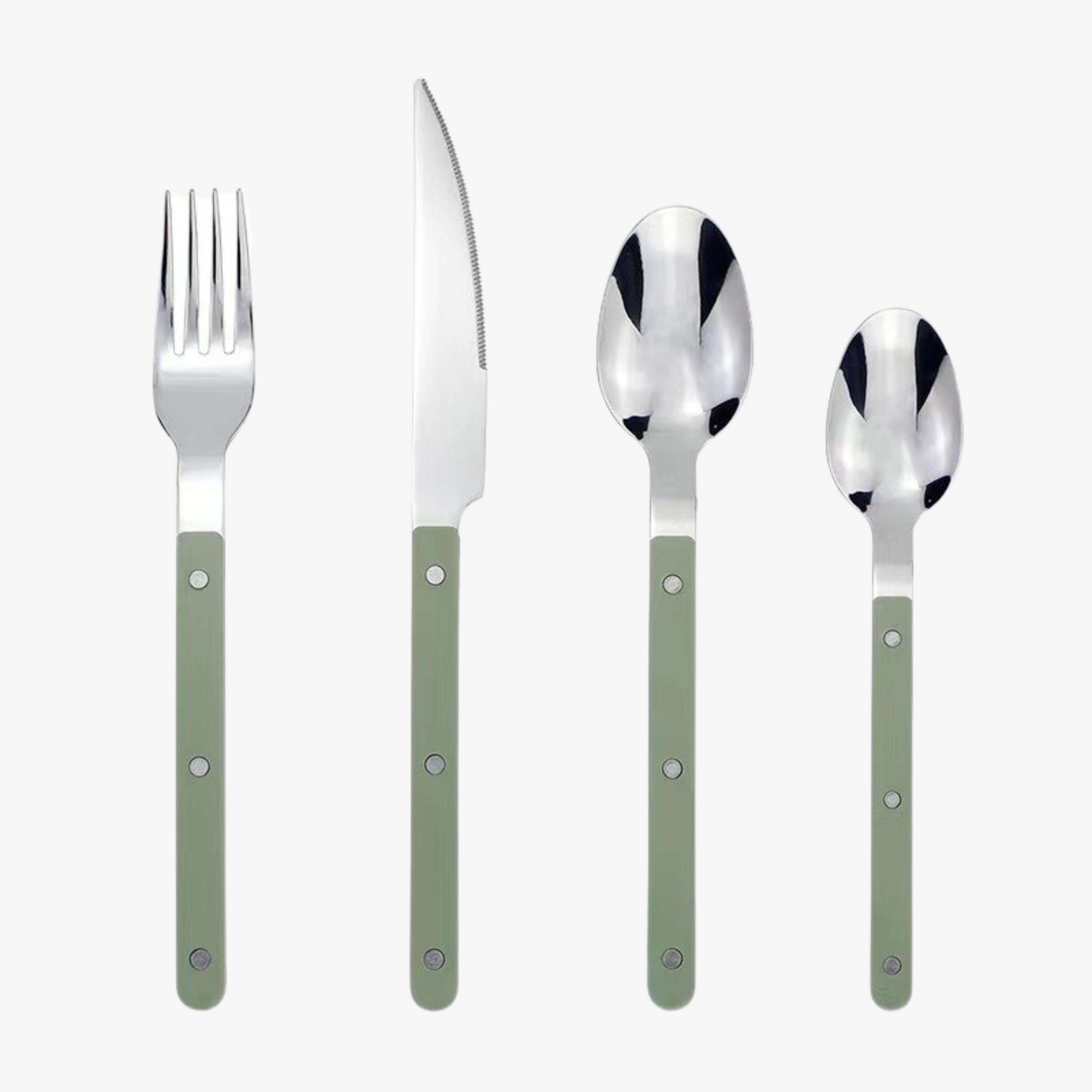 Bestekset 24-Delig voor 6 Personen met Klassiek Bistrodesign