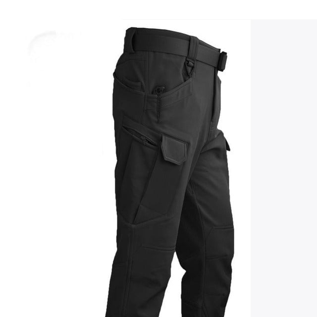 Northpeak Heren Outdoor Set - Gevoerde Winterjas met Capuchon en Cargobroek - Warme Tactische Outdoorkleding, Los of als Set in Khaki, Groen en Zwart