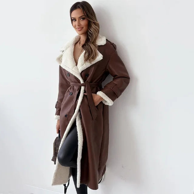 Coat Women - Elegant Long Winter Coat Women