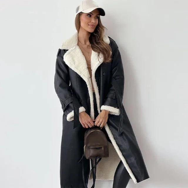Coat Women - Elegant Long Winter Coat Women