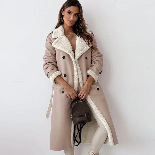 Coat Women - Elegant Long Winter Coat Women