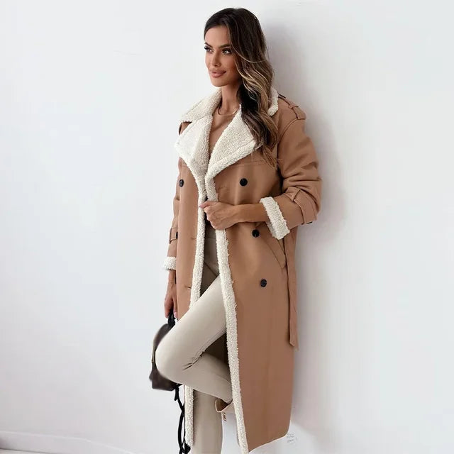 Coat Women - Elegant Long Winter Coat Women