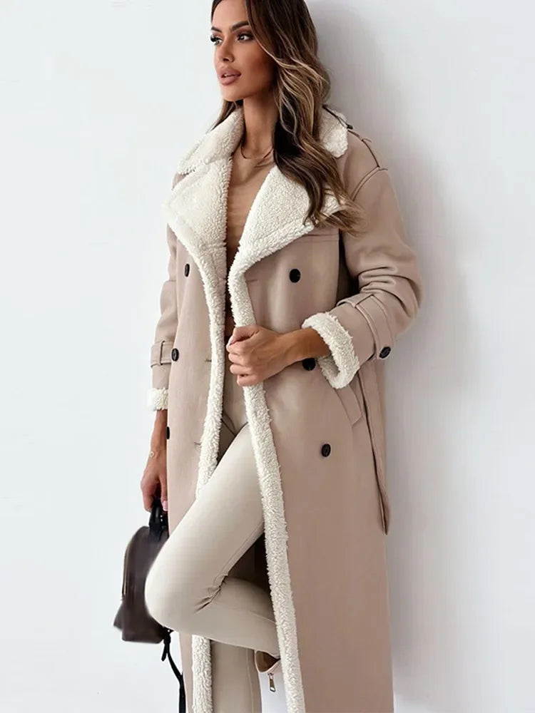 Coat Women - Elegant Long Winter Coat Women