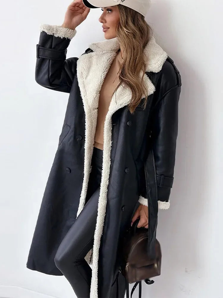 Coat Women - Elegant Long Winter Coat Women