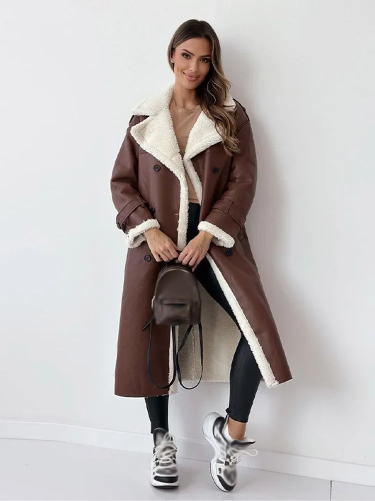 Coat Women - Elegant Long Winter Coat Women