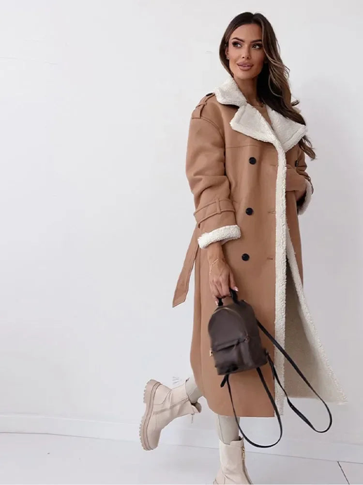 Coat Women - Elegant Long Winter Coat Women