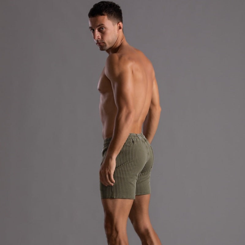 Rib Zwemshort Heren | Polyester | Retro & Sneldrogend