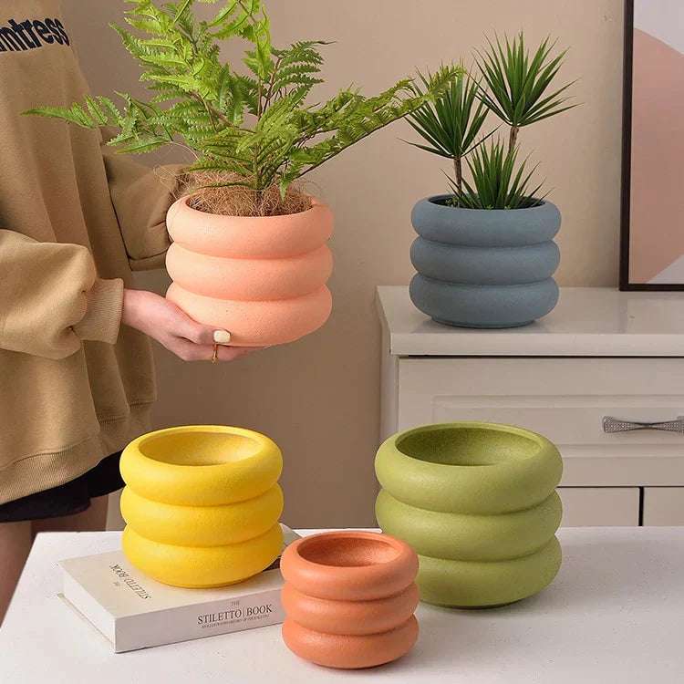 Bubbly - Creatieve Bubbel Succulenten Pot voor Stijlvolle Plantenweergave