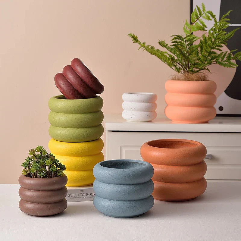 Bubbly - Creatieve Bubbel Succulenten Pot voor Stijlvolle Plantenweergave