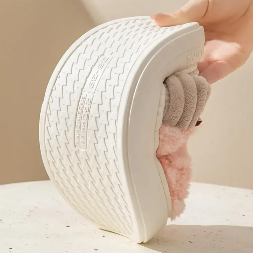 Fluffy Warm Slippers | Olivia - Soft and Comfortable - Ideal for Winter Evenings