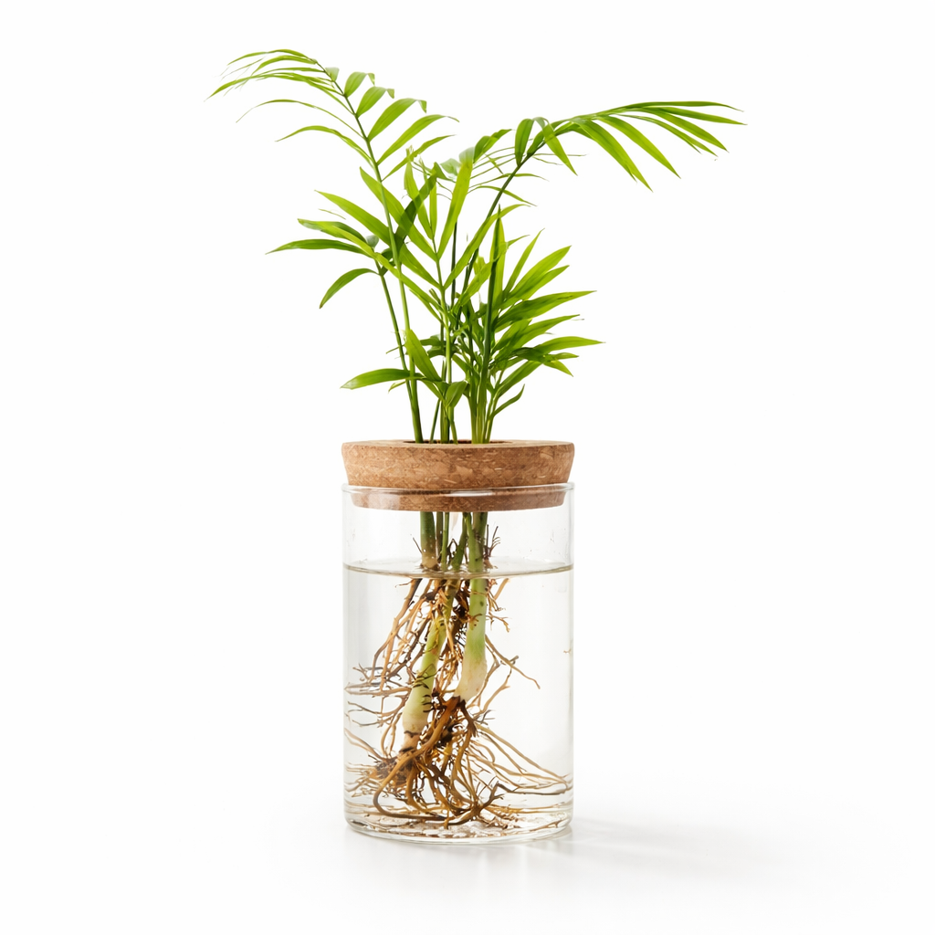 Visconte | Glazen Kweekvaas | Transparant glas, hydroponisch design, plant propagatie vaas voor interieur en kantoor