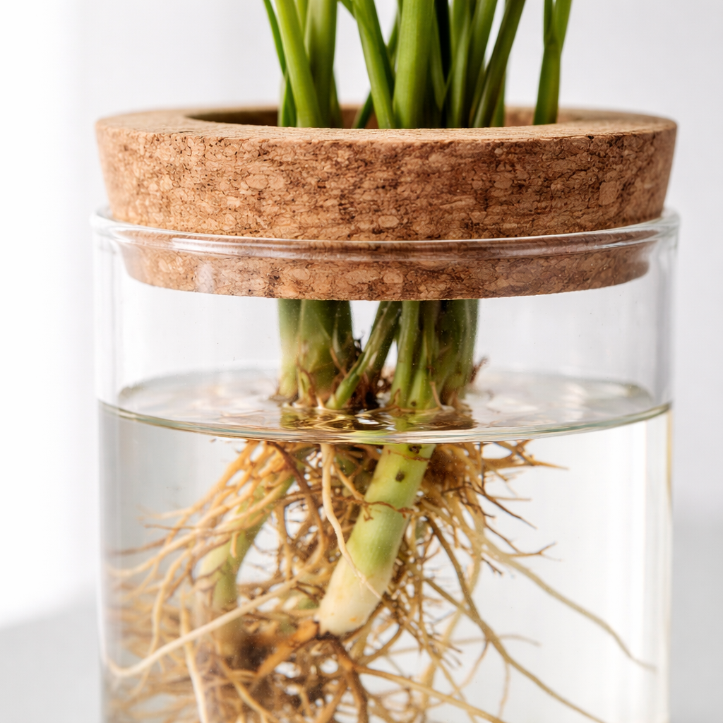 Visconte | Glazen Kweekvaas | Transparant glas, hydroponisch design, plant propagatie vaas voor interieur en kantoor