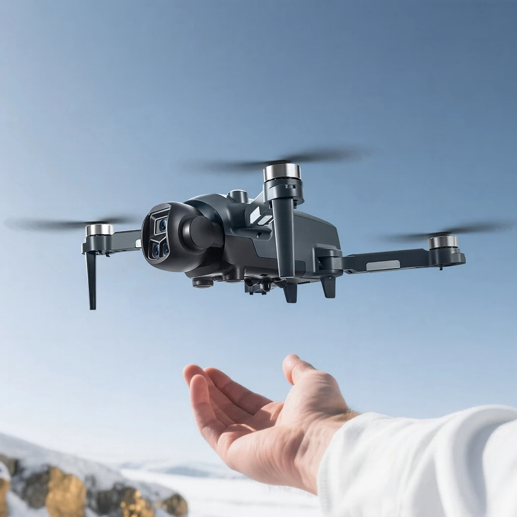 AeroPro Drone 4K UHD Dual Camera 5G WIFI Opvouwbare Quadcopter | Drone | Professionele Drone met Brushless Motor, FPV & Luchtfotografie