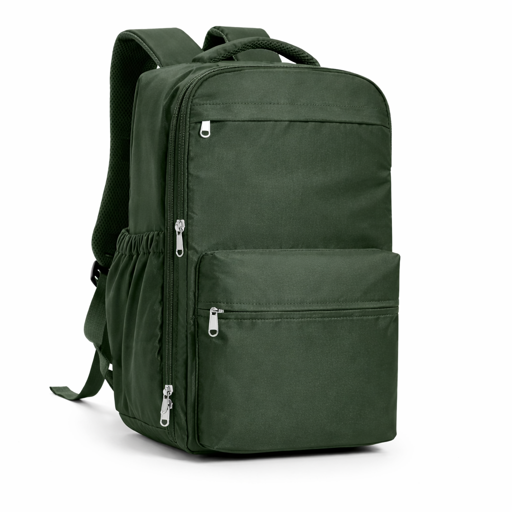 TRAVEL PRO | Cabin Rugzak 40x30x20 | Waterafstotend materiaal, Ryanair Tui Transavia handbagage formaat, compacte reisrugzak met vacuum funtie