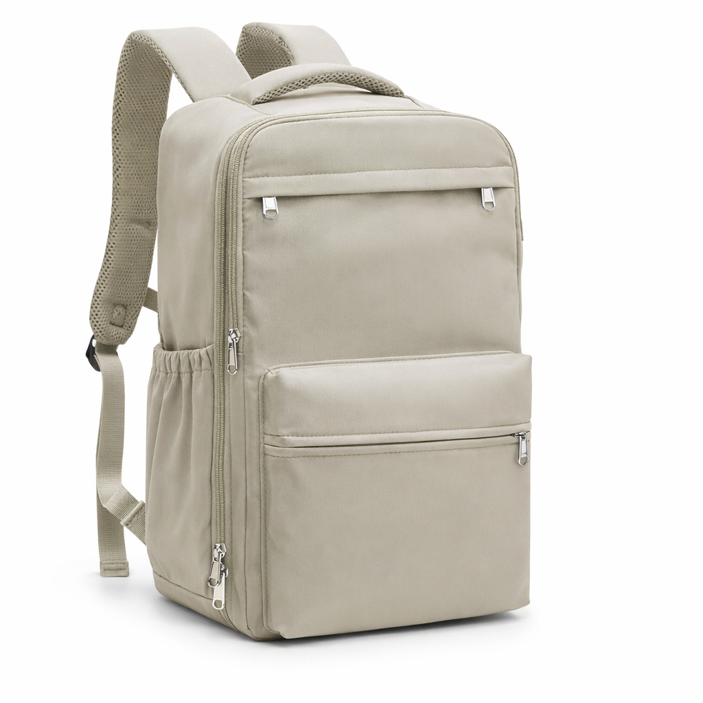 TRAVEL PRO | Cabin Rugzak 40x30x20 | Waterafstotend materiaal, Ryanair Tui Transavia handbagage formaat, compacte reisrugzak met vacuum funtie