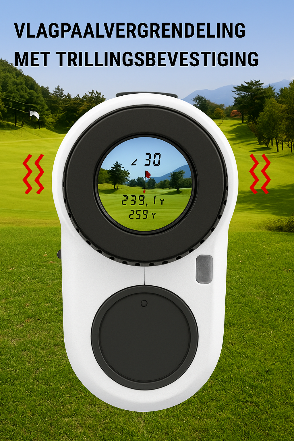 REVASRI – Golf Rangefinder met Slope & Pin Lock | Golf Afstandsmeter | 914m Laser, Oplaadbaar, Toernooilegale Slope Functie
