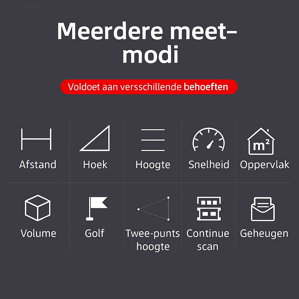Nohawk – 914m Laser Rangefinder met Display | Golf Afstandsmeter | USB-Oplaadbaar, Slope Compensatie & Trilsignaal