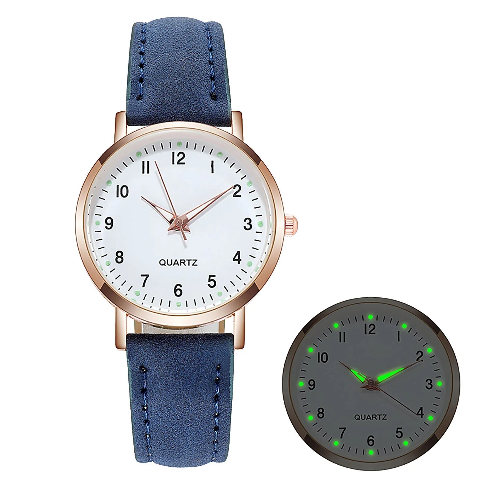 Mia - Stijlvol Quartz Horloge Voor Dag En Nacht