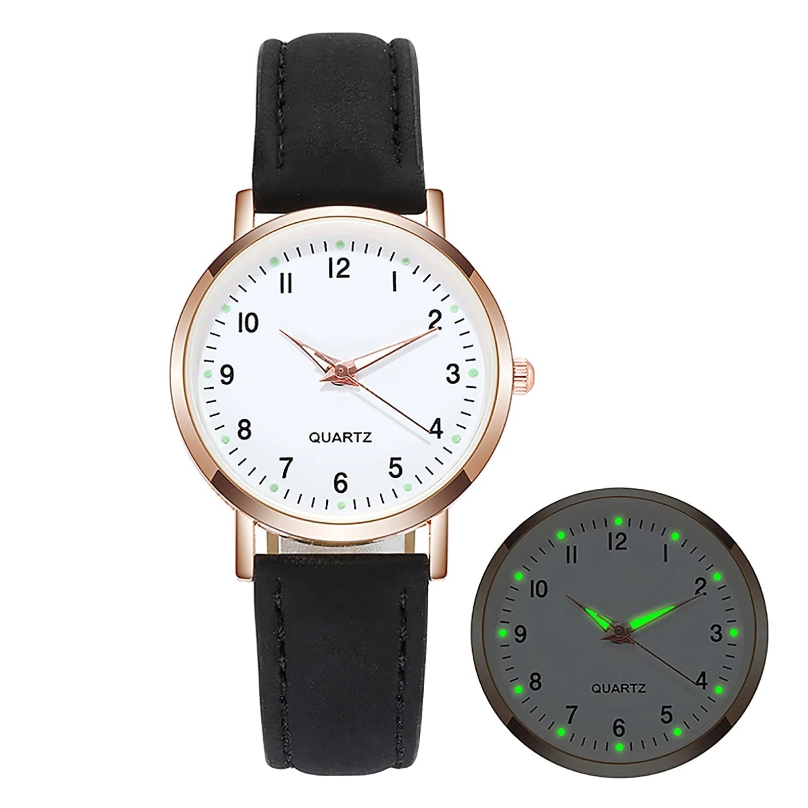 Mia - Stijlvol Quartz Horloge Voor Dag En Nacht