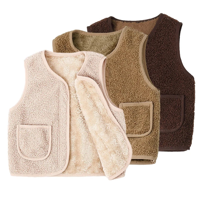Mini Style | Gilet Lamswol look