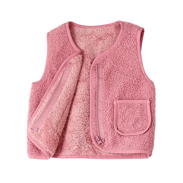 Mini Style | Gilet Lamswol look