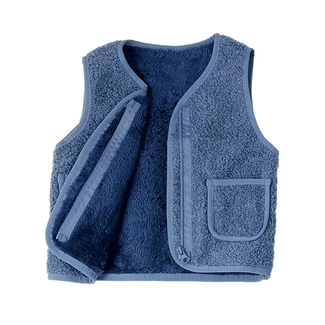 Mini Style | Gilet Lamswol look