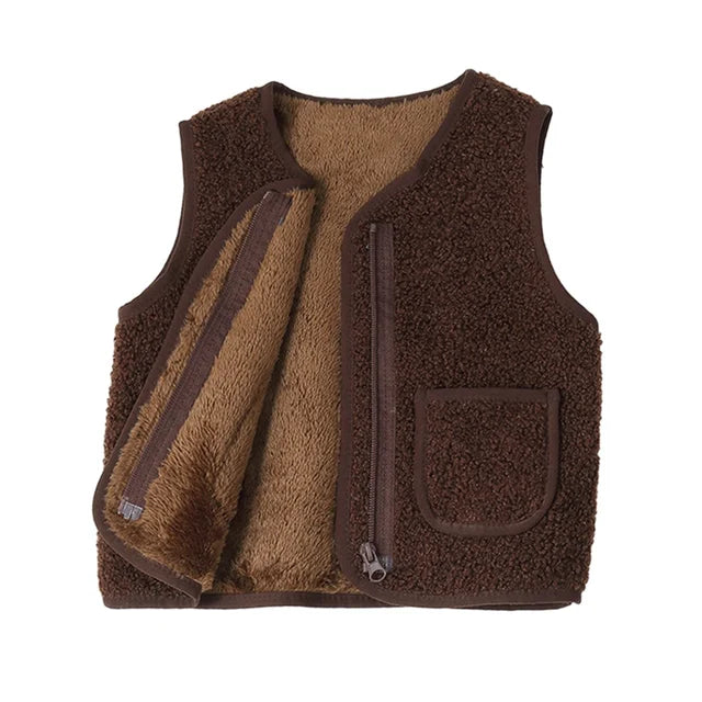 Mini Style | Gilet Lamswol look