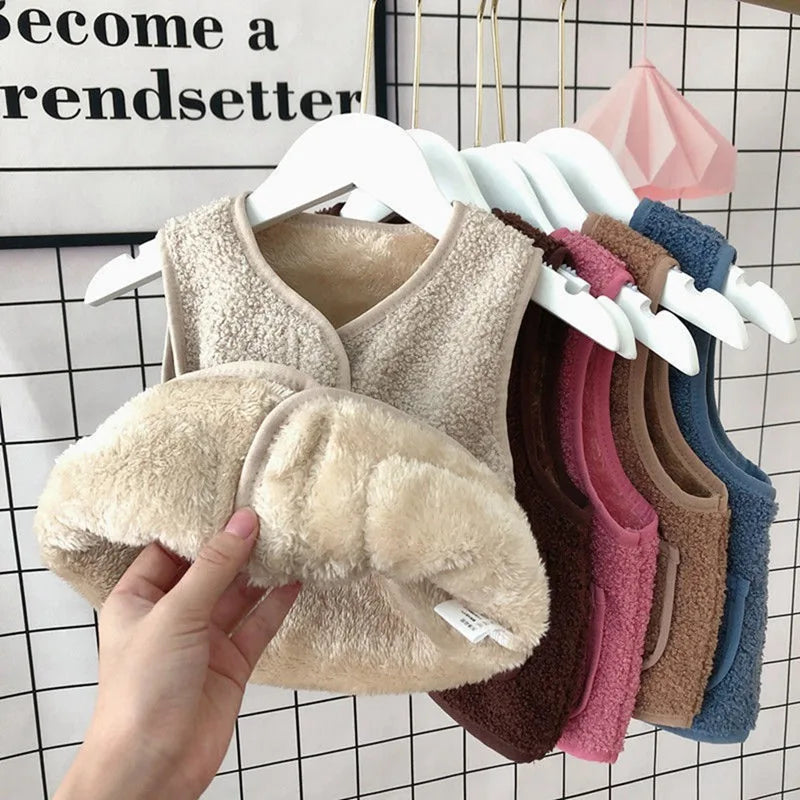 Mini Style | Gilet Lamswol look