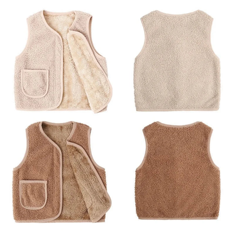 Mini Style | Gilet Lamswol look