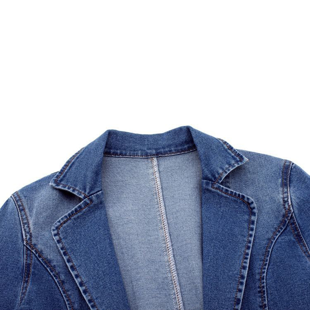 MARZIA | Stijlvolle Dames Denim Blazer - Elegant & Comfortabel