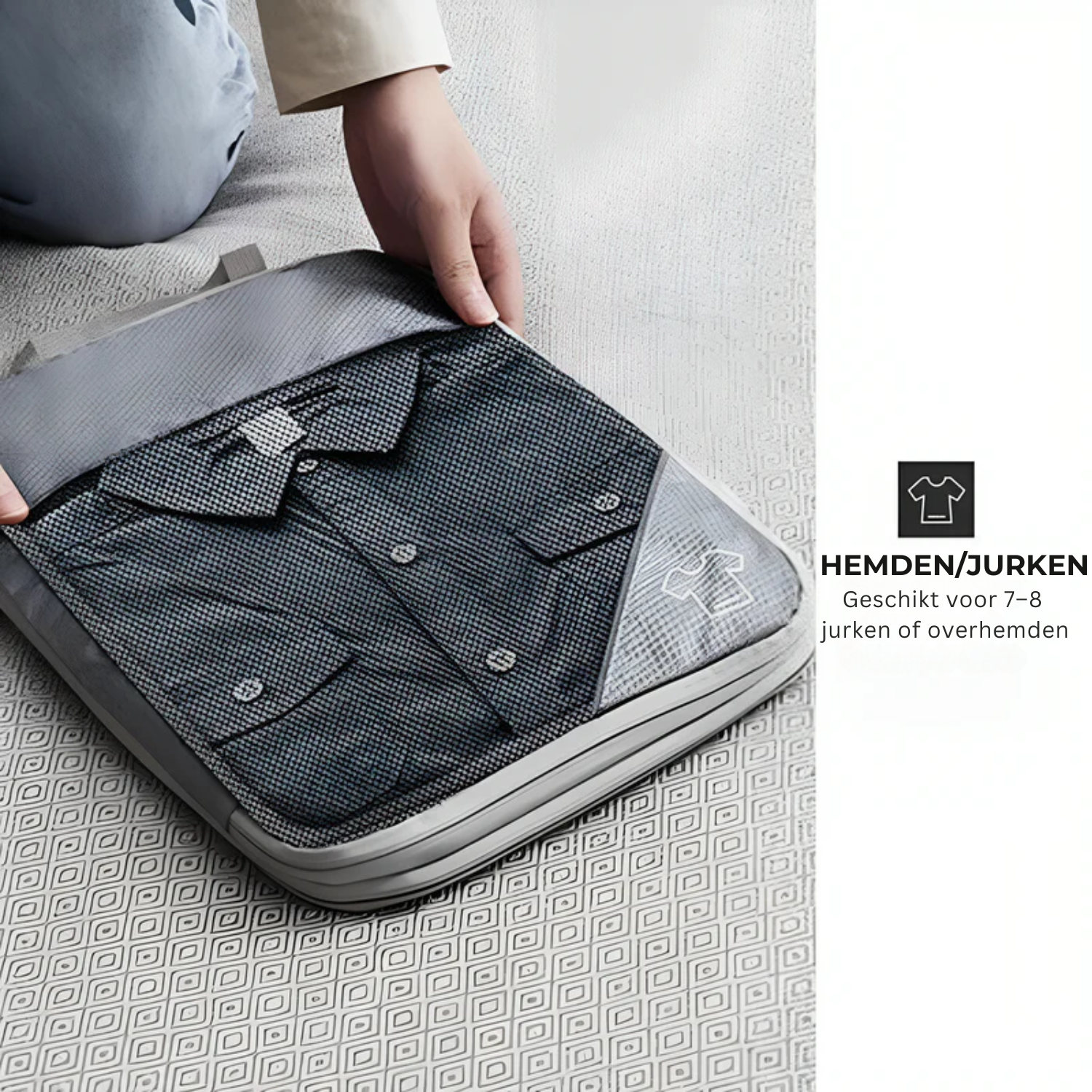 Kompressie Reisorganisers | Slimme Inpakoplossing | Ruimtebesparende Bagage Cubes | Perfect Voor Vakanties & Zakenreizen | 5-delig Set | Lichtgewicht & Duurzaam | Maximale Ruimtebesparing | Avontuurlijke Reiskompanen