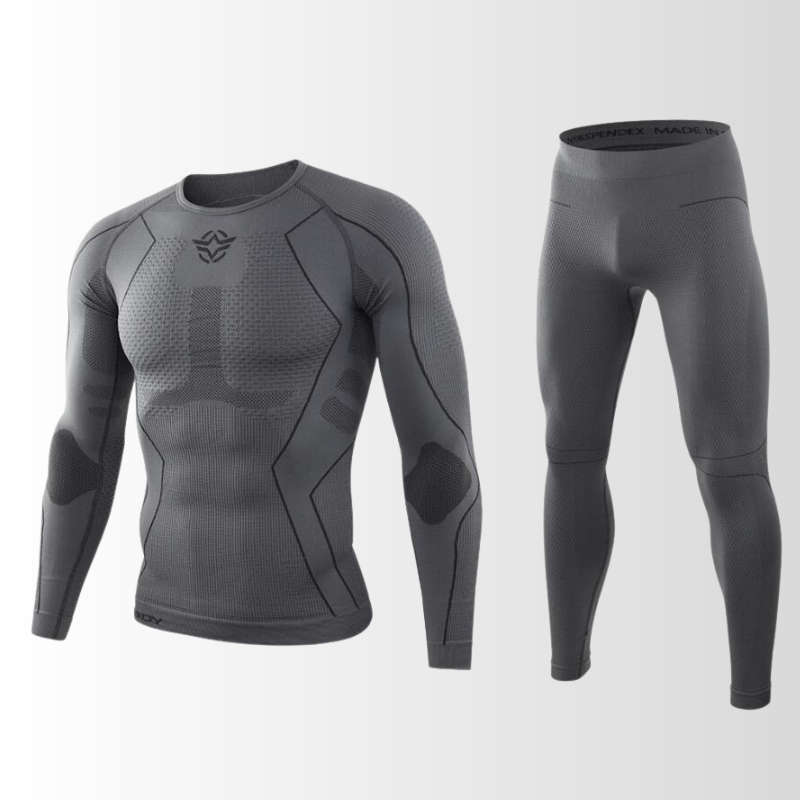 WarmFlex | Thermische herenonderkleding set | Naadloos comfort | Uitstekende pasvorm | Ademend en vochtregulerend
