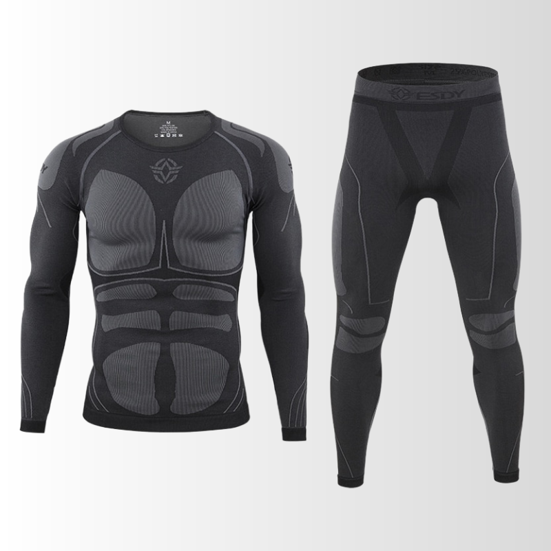 WarmFlex | Thermische herenonderkleding set | Naadloos comfort | Uitstekende pasvorm | Ademend en vochtregulerend