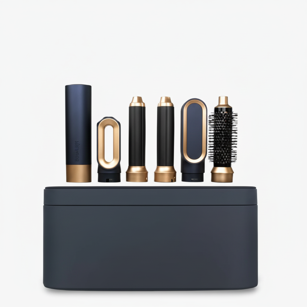 Glossify 5-in-1 Haarstyler | 1000W Föhnborstel met Ionentechnologie