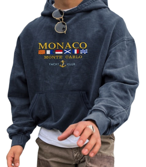 Eduard Old money Monaco yacht club hoodie Visconte Nederland