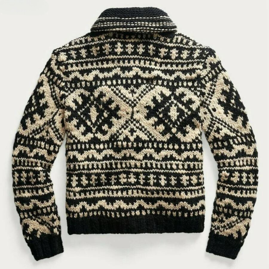 Veala | Warm Knitted Men's Sweater for Stylish Comfort