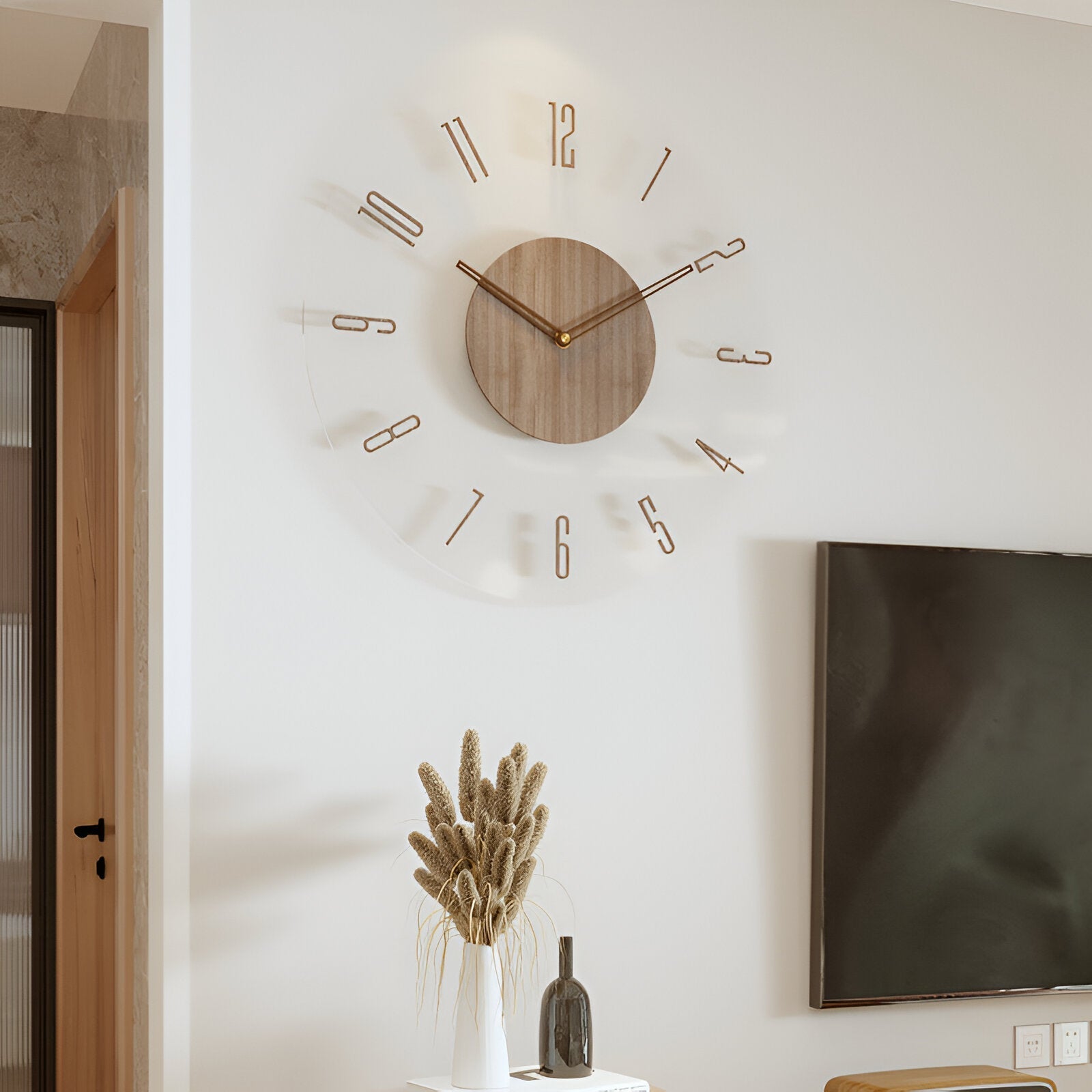 Paillasse | Moderne Wandklok