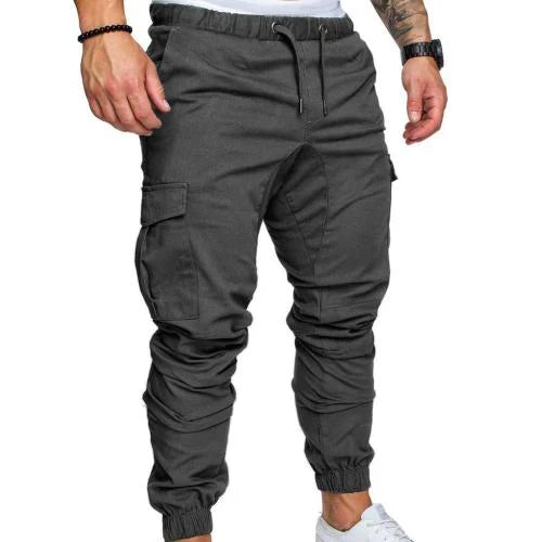 Runwell Heren Joggingbroek met Ankle Cuff - Lichte Ademende Jogger met Ritszakken en Verstelbare Taille - Voor Sport en Vrije Tijd in 11 Kleuren