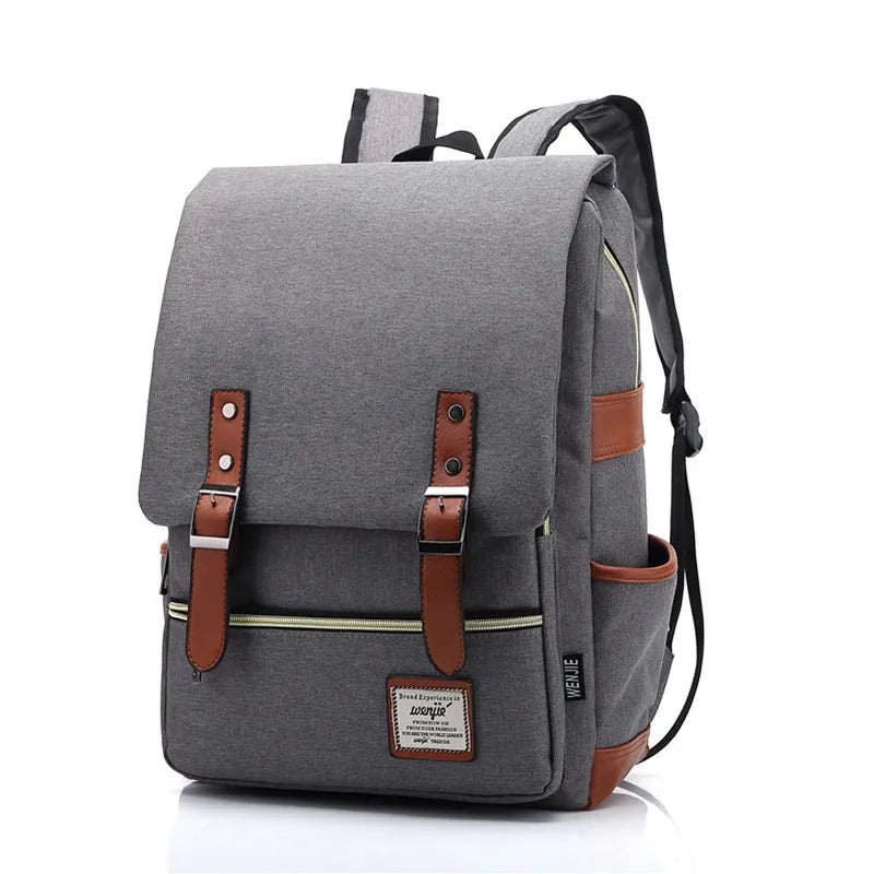 Unisex Oxford Rugzak - Waterdicht - 16-Inch Laptopvak - 20-35 Liter Grote Capaciteit