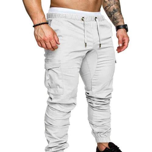 Runwell Heren Joggingbroek met Ankle Cuff - Lichte Ademende Jogger met Ritszakken en Verstelbare Taille - Voor Sport en Vrije Tijd in 11 Kleuren