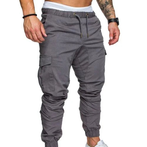 Runwell Heren Joggingbroek met Ankle Cuff - Lichte Ademende Jogger met Ritszakken en Verstelbare Taille - Voor Sport en Vrije Tijd in 11 Kleuren