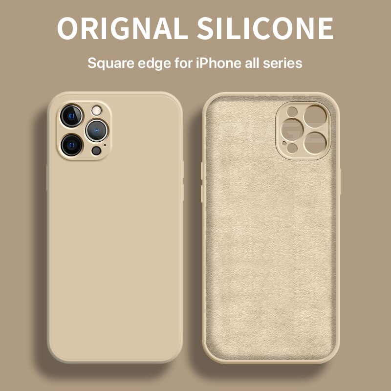 Liquid Silicone Case™ | Zachte beschermende case voor iPhone 11, 12 en 13