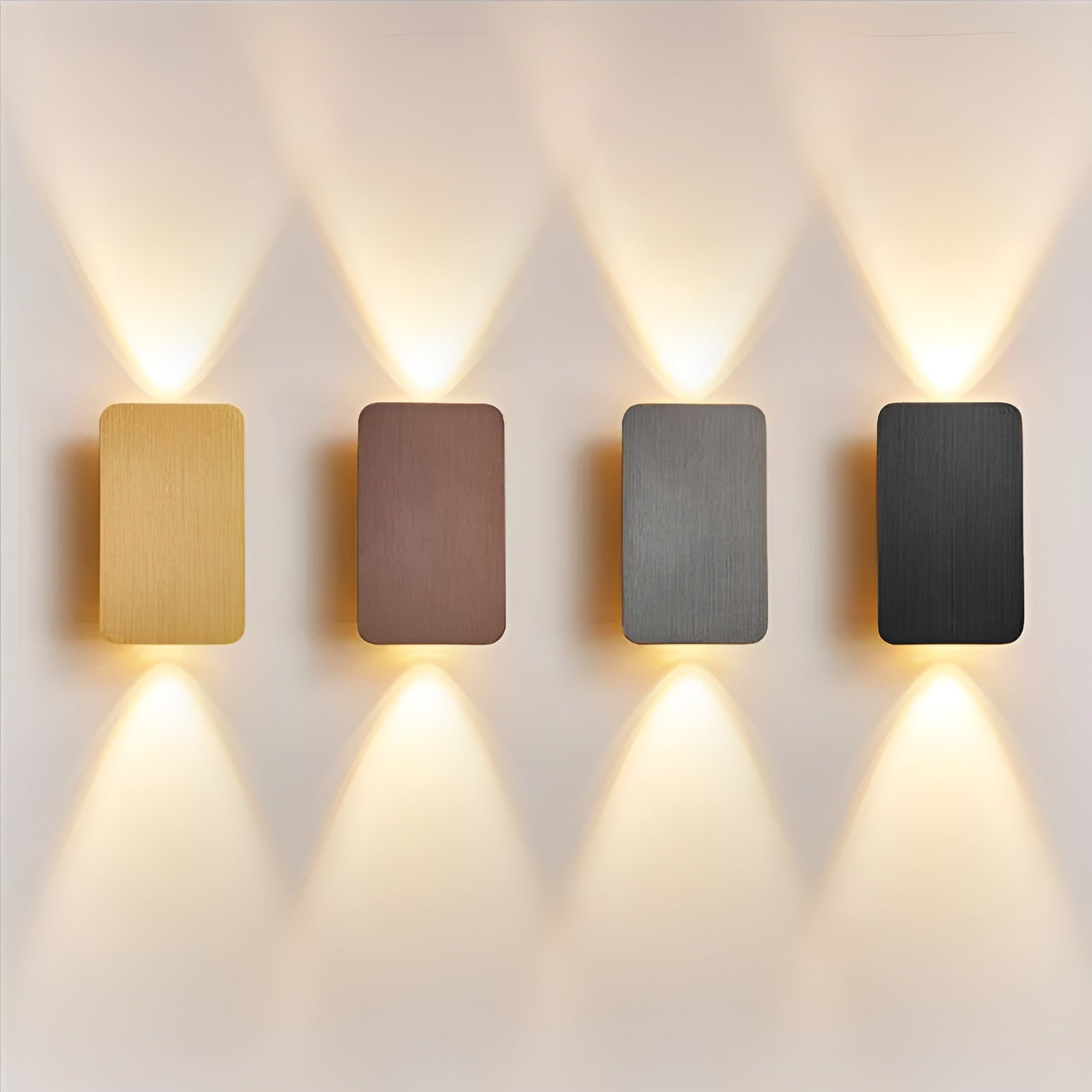 LightNest | Minimalistische Strakke Rechthoekige LED Wandlamp in Compact Formaat