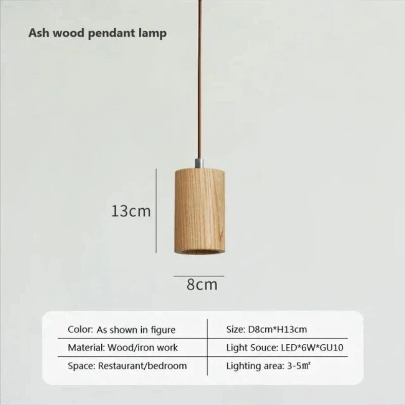 NordicGlow - Scandinavische Houten Hanglamp