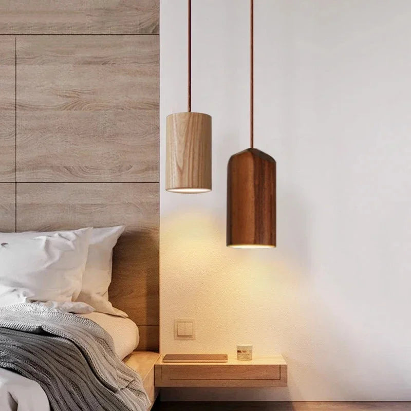 NordicGlow - Scandinavische Houten Hanglamp